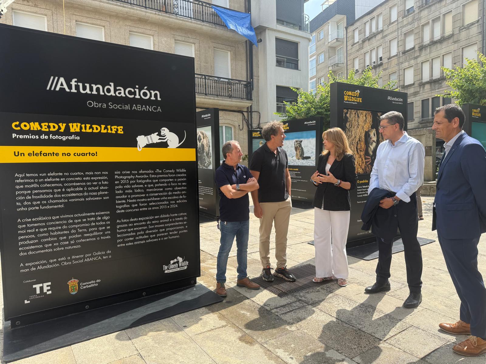 ABANCA, Afundación y el Concello do Carballiño presentan «Comedy Wildlife»